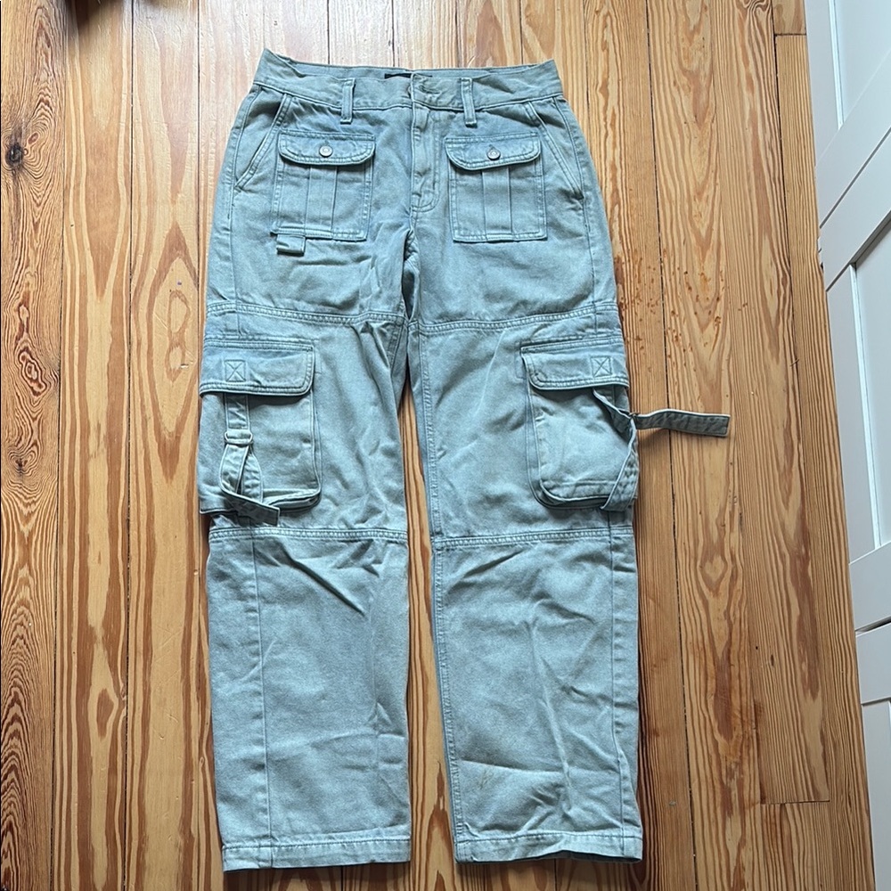 Aeropostale Gray Wide Leg Pants